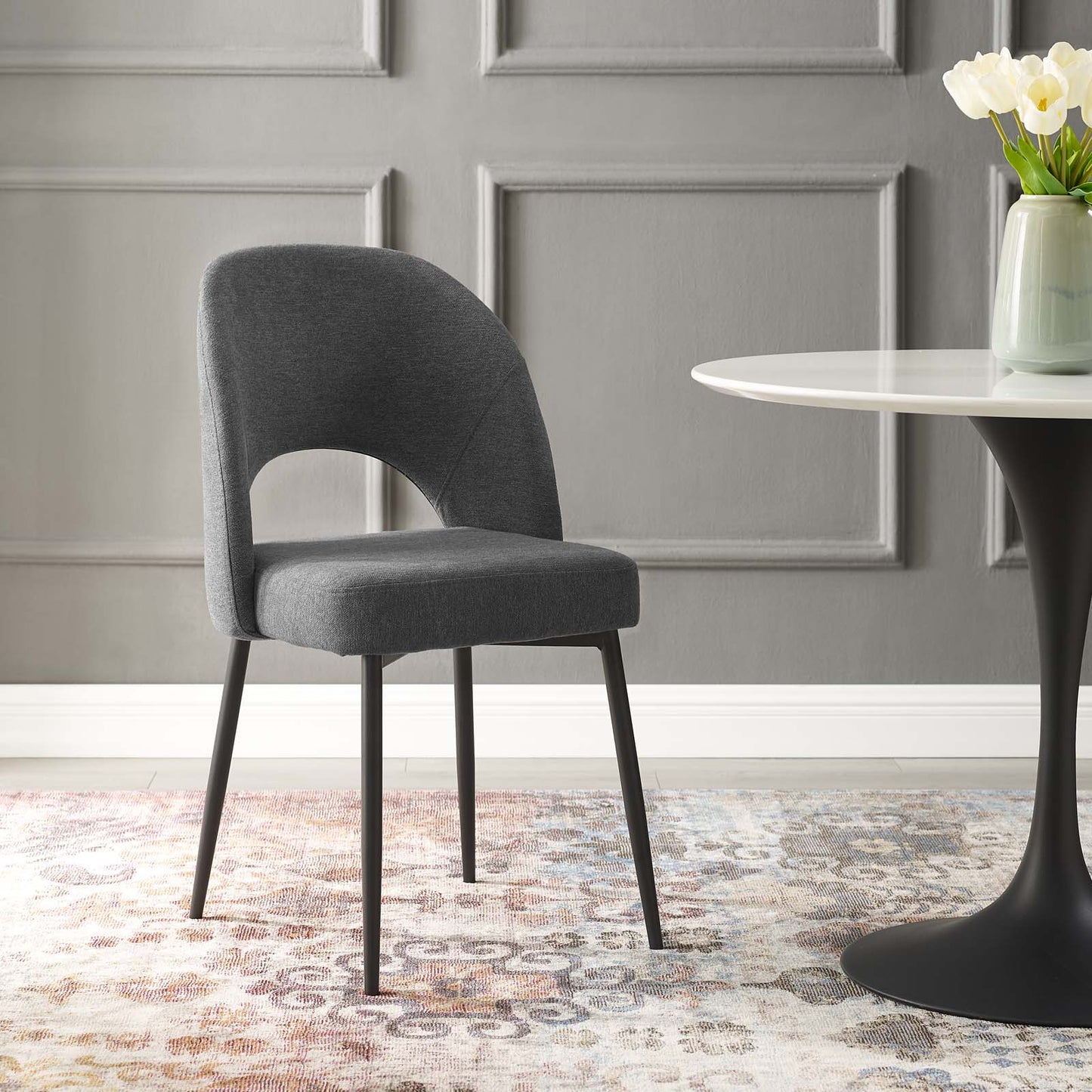 Rouse Upholstered Fabric Dining Side Chair