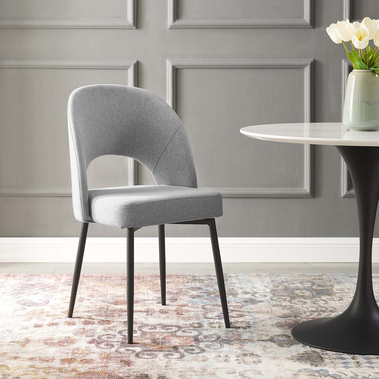 Rouse Upholstered Fabric Dining Side Chair