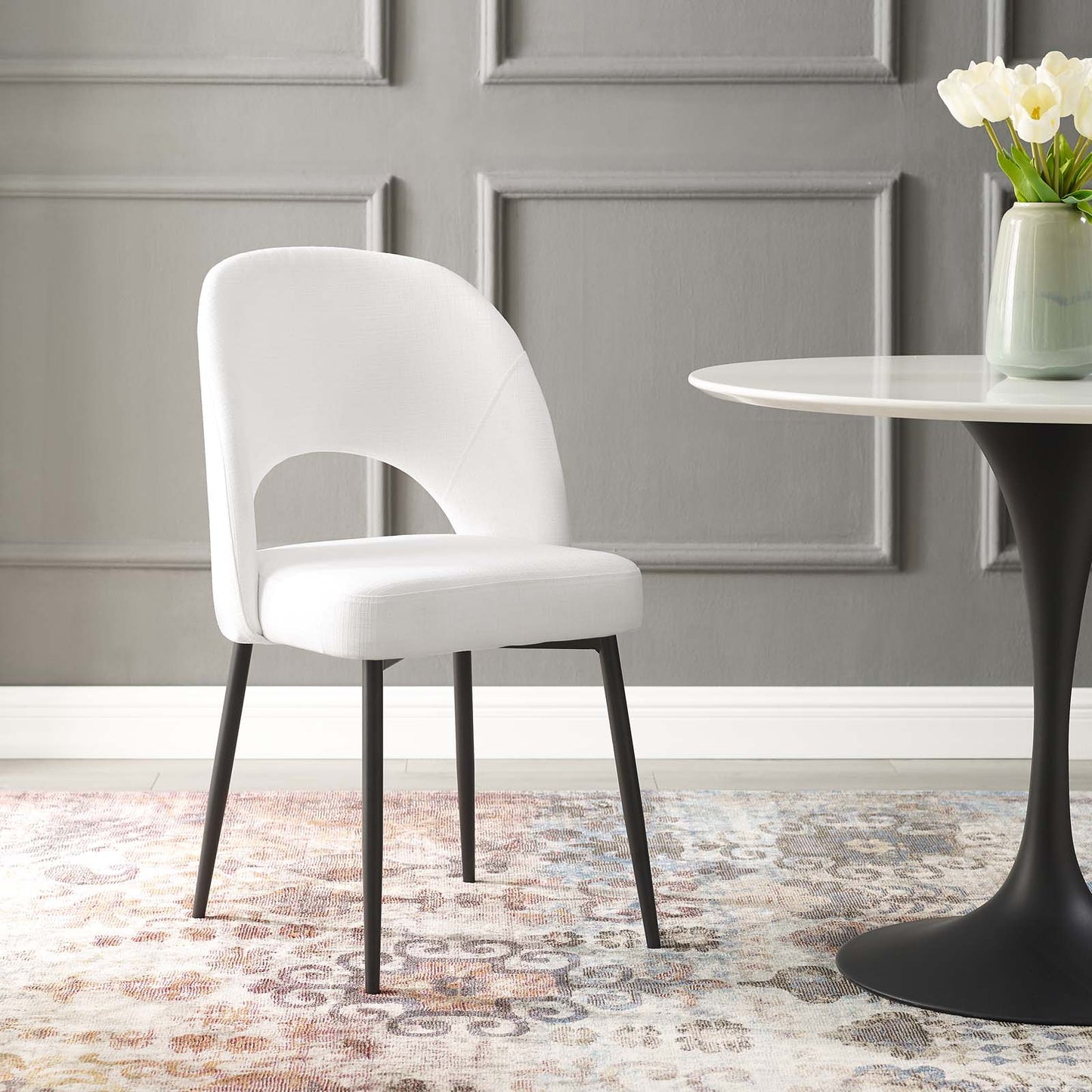 Rouse Upholstered Fabric Dining Side Chair