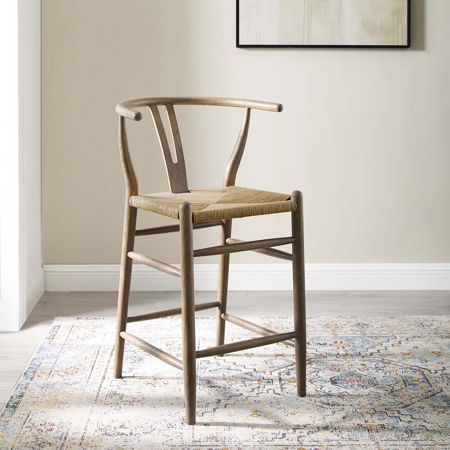 Amish Wood Counter Stool