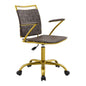 Chaise de bureau en similicuir Fuse de Modway