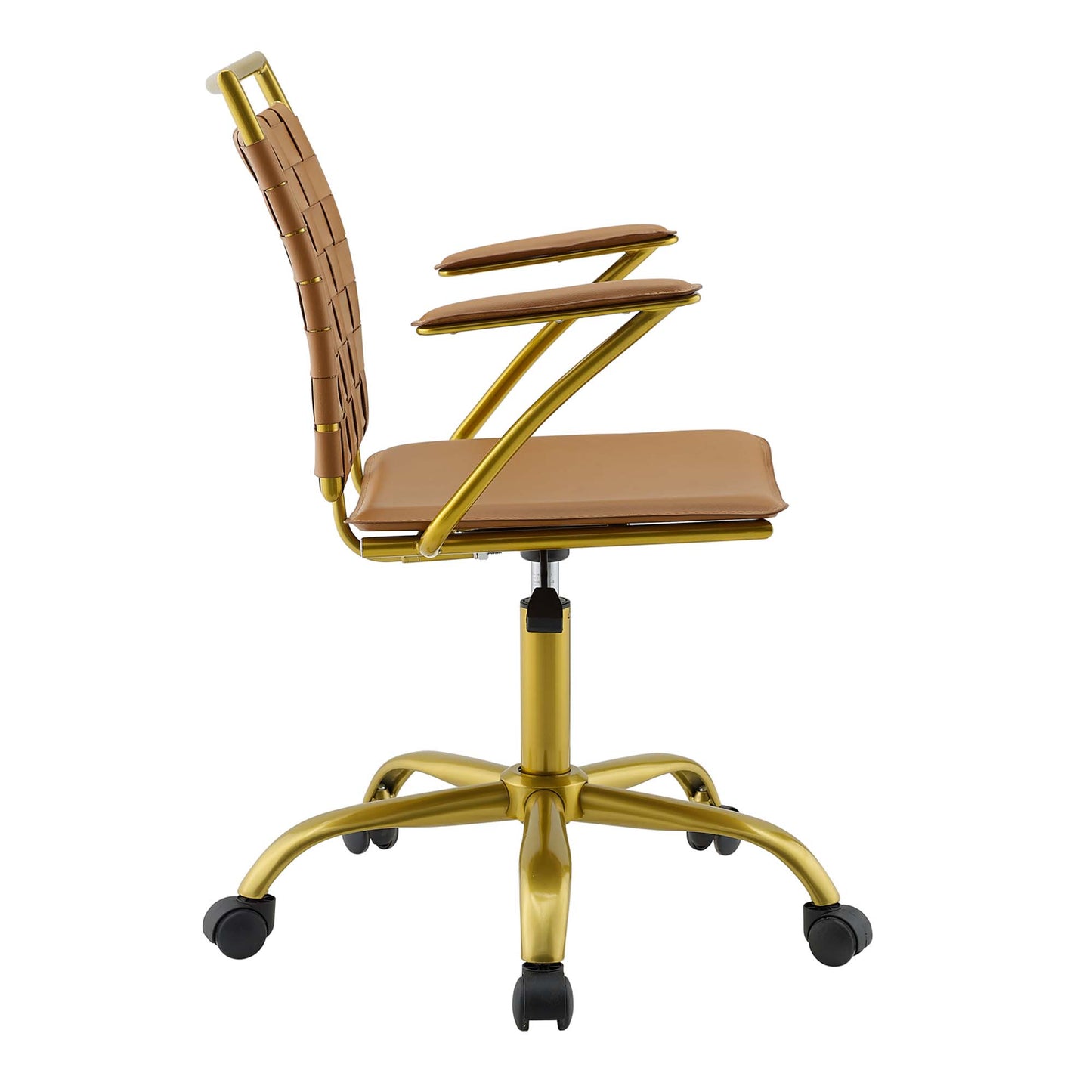 Chaise de bureau en similicuir Fuse de Modway