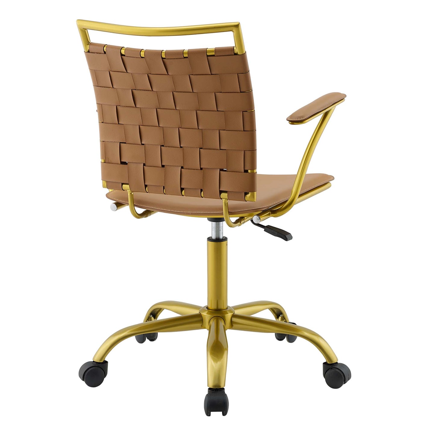 Chaise de bureau en similicuir Fuse de Modway