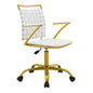 Chaise de bureau en similicuir Fuse de Modway