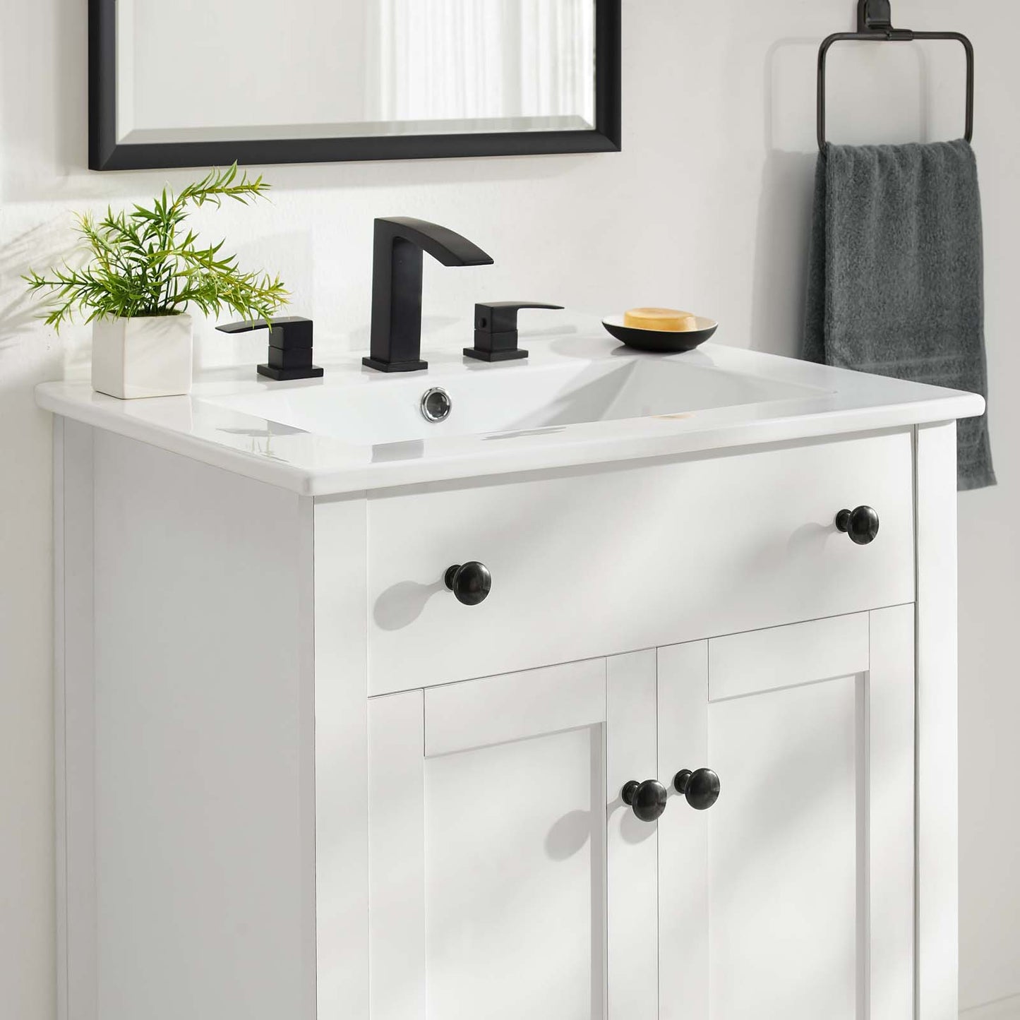 Nantucket 24" Bathroom Vanity Cabinet (Sink Basin Not Included)