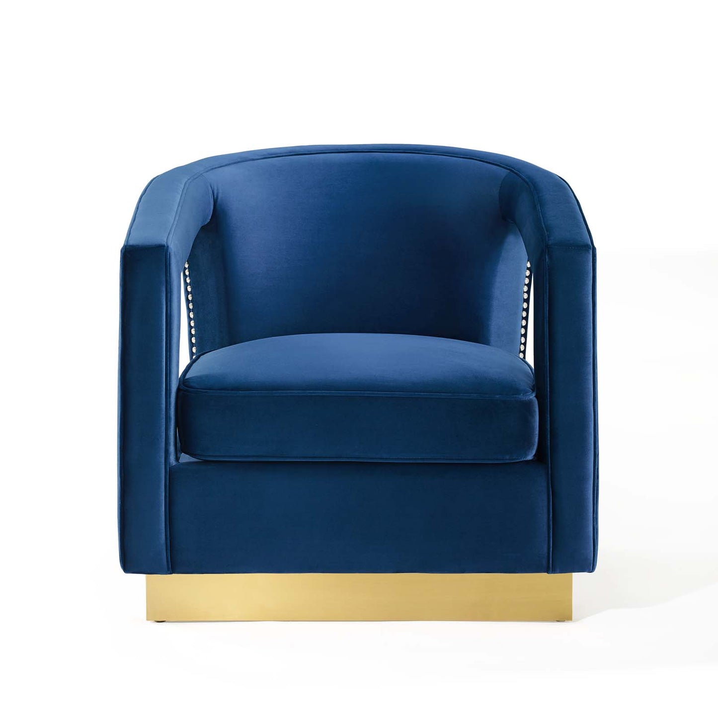 Fauteuil en velours Frolick Performance de Modway