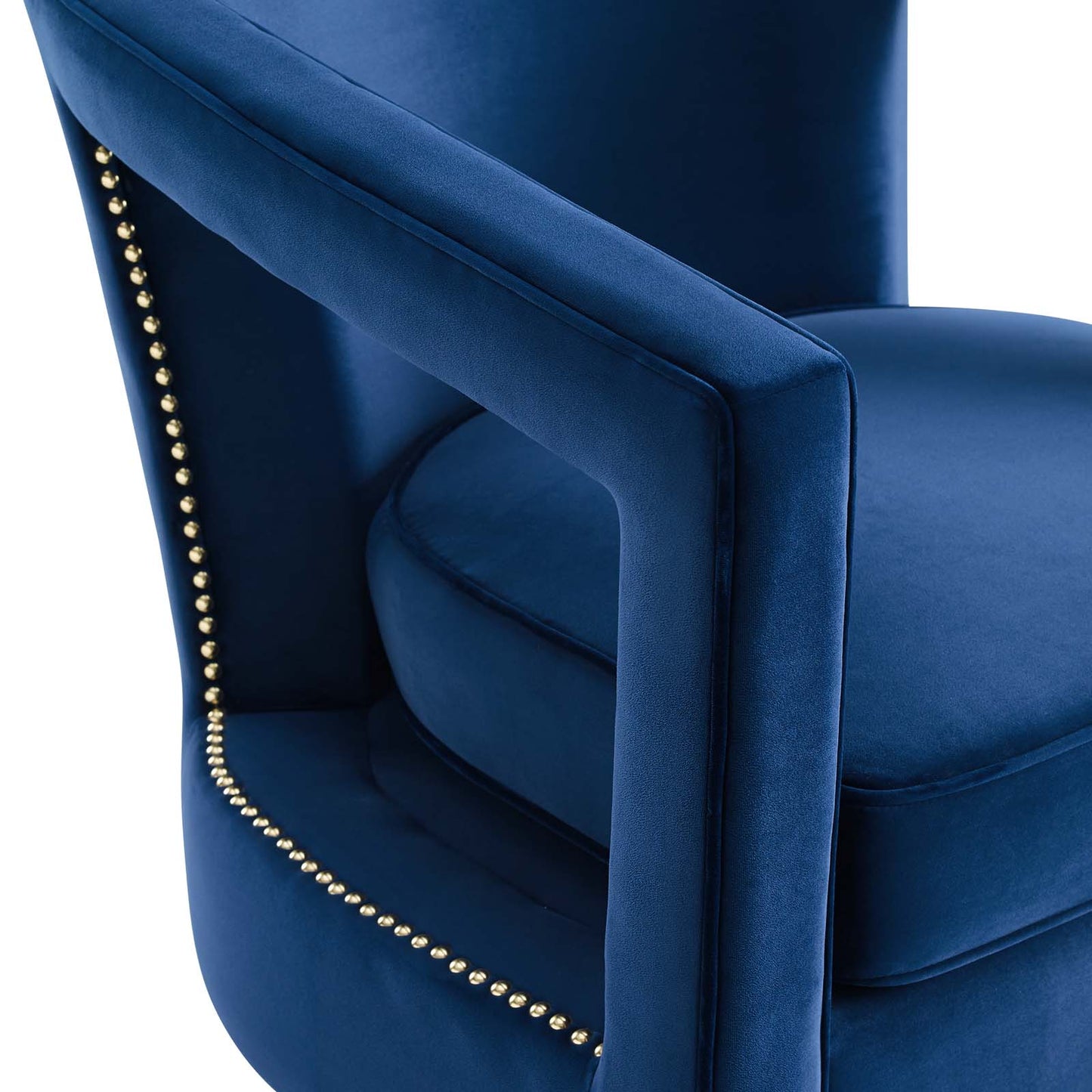 Fauteuil en velours Frolick Performance de Modway