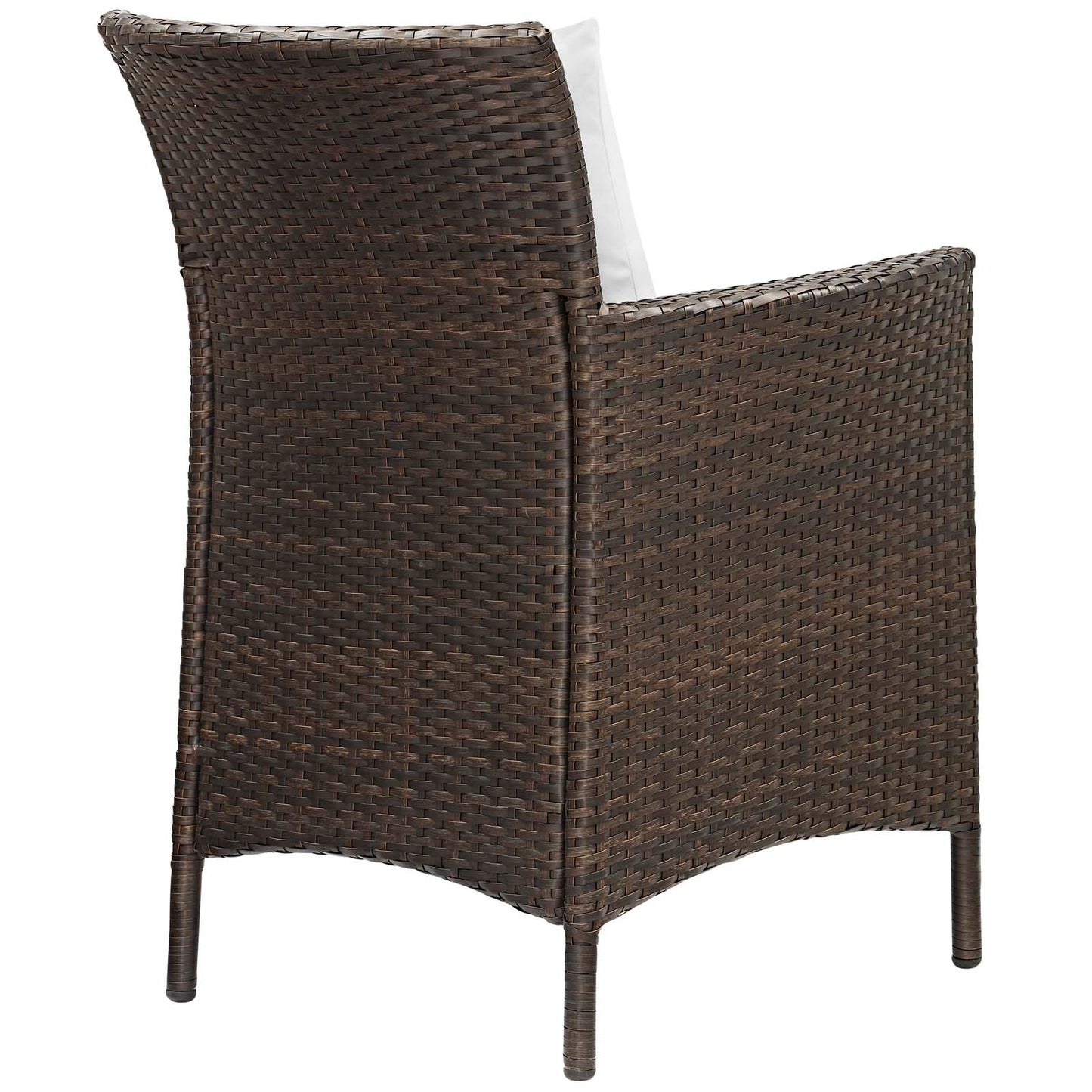 Conduit 5 Piece Outdoor Patio Wicker Rattan Set