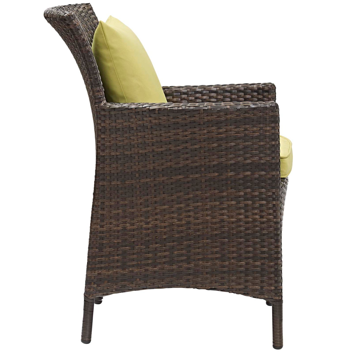 Conduit 5 Piece Outdoor Patio Wicker Rattan Set