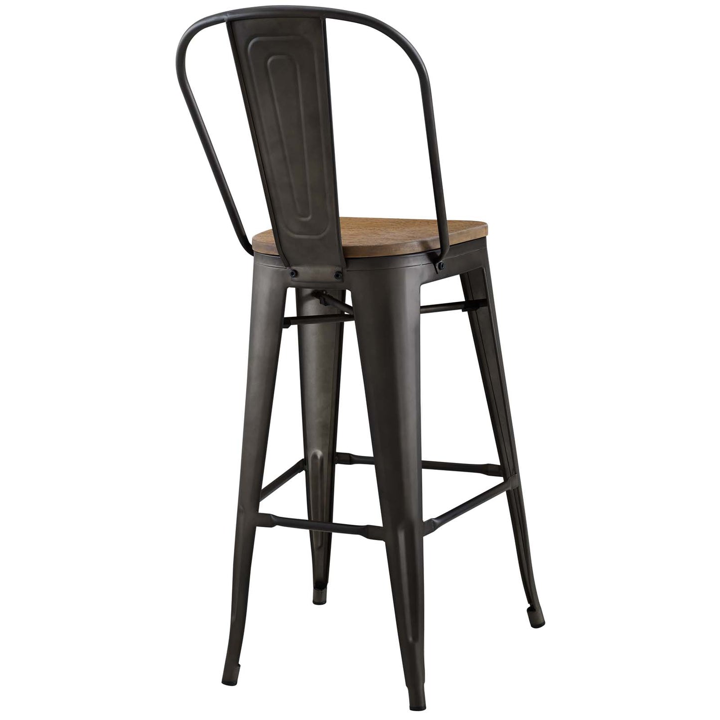 Lot de 2 tabourets de bar Promenade par Modway