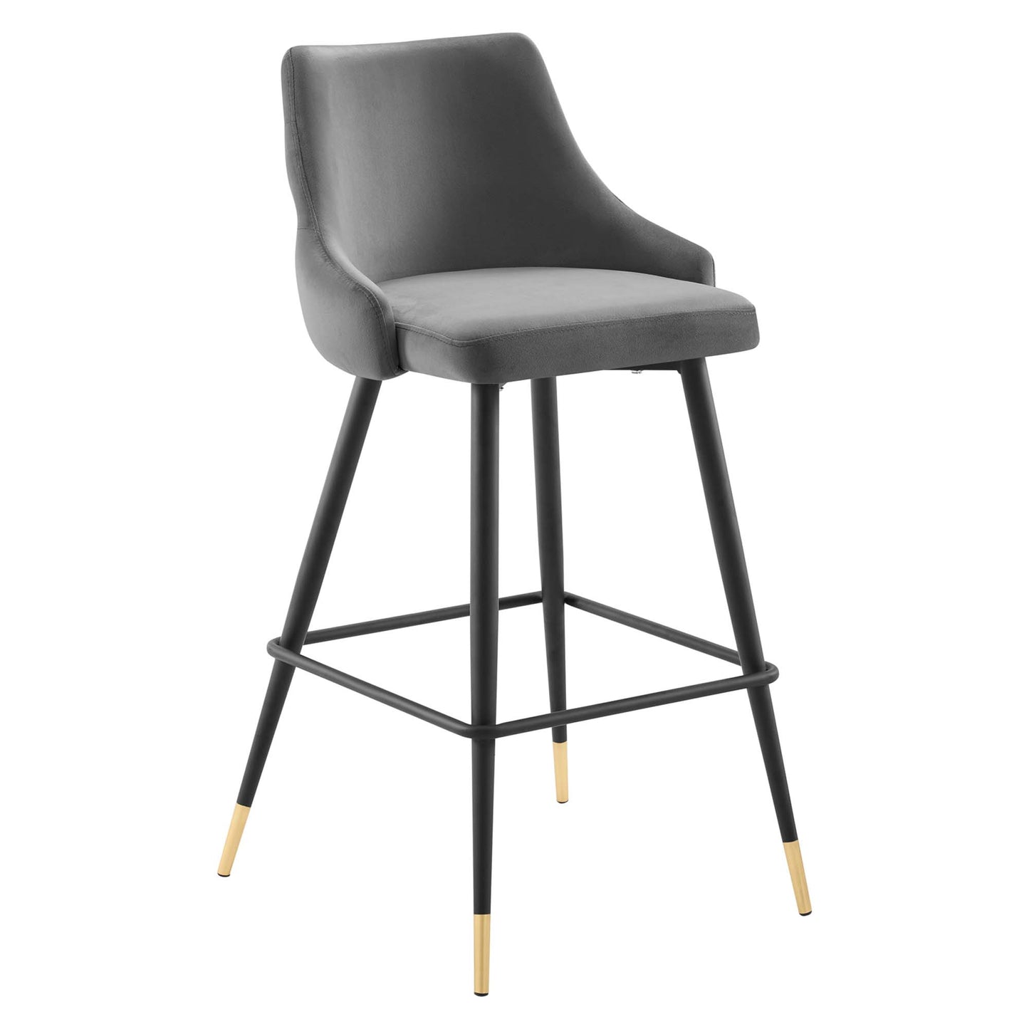 Adorn Performance Velvet Bar Stool