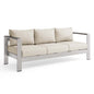 Shore Outdoor Patio Aluminum Sofa