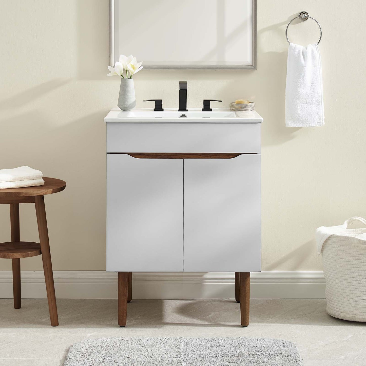 Harvest 24" Bathroom Vanity Cabinet (Sink Basin Not Included)