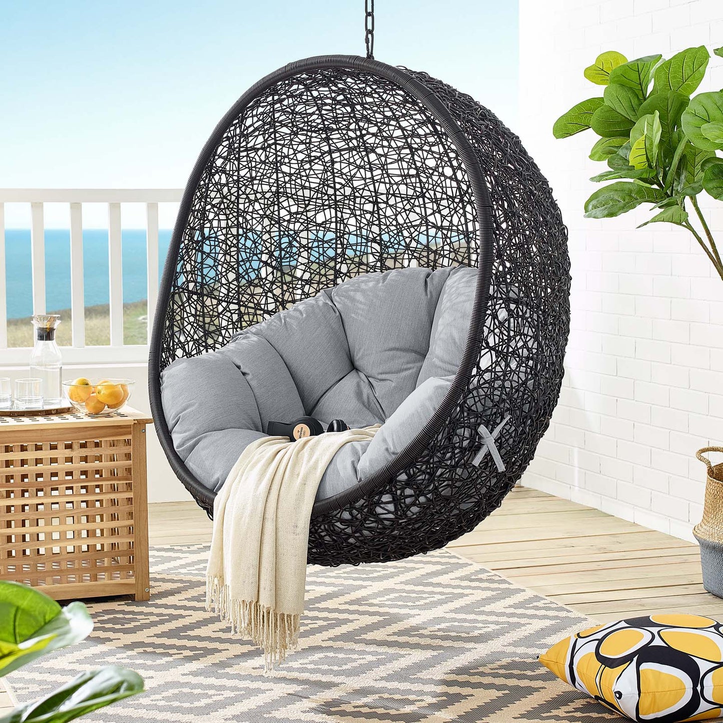 Sillón de exterior Sunbrella® Swing de Modway