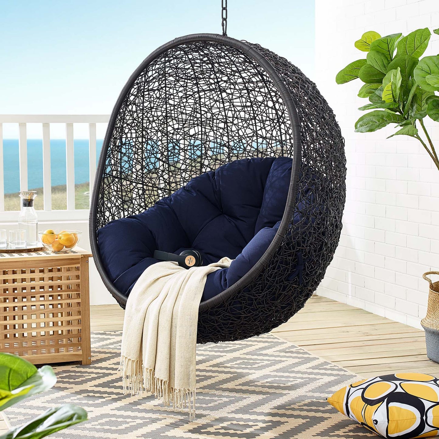 Sillón de exterior Sunbrella® Swing de Modway