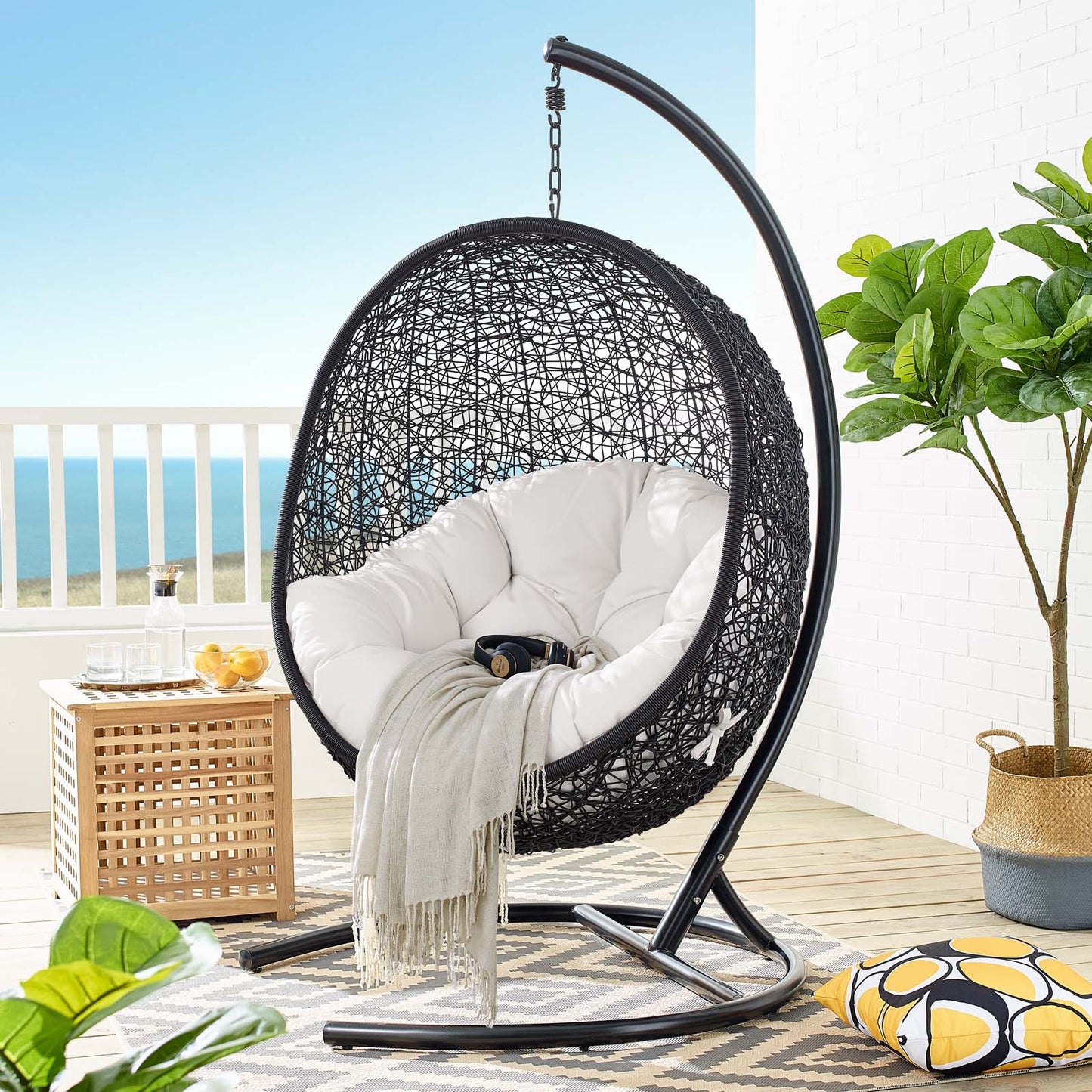 Sillón de exterior Sunbrella® Swing de Modway