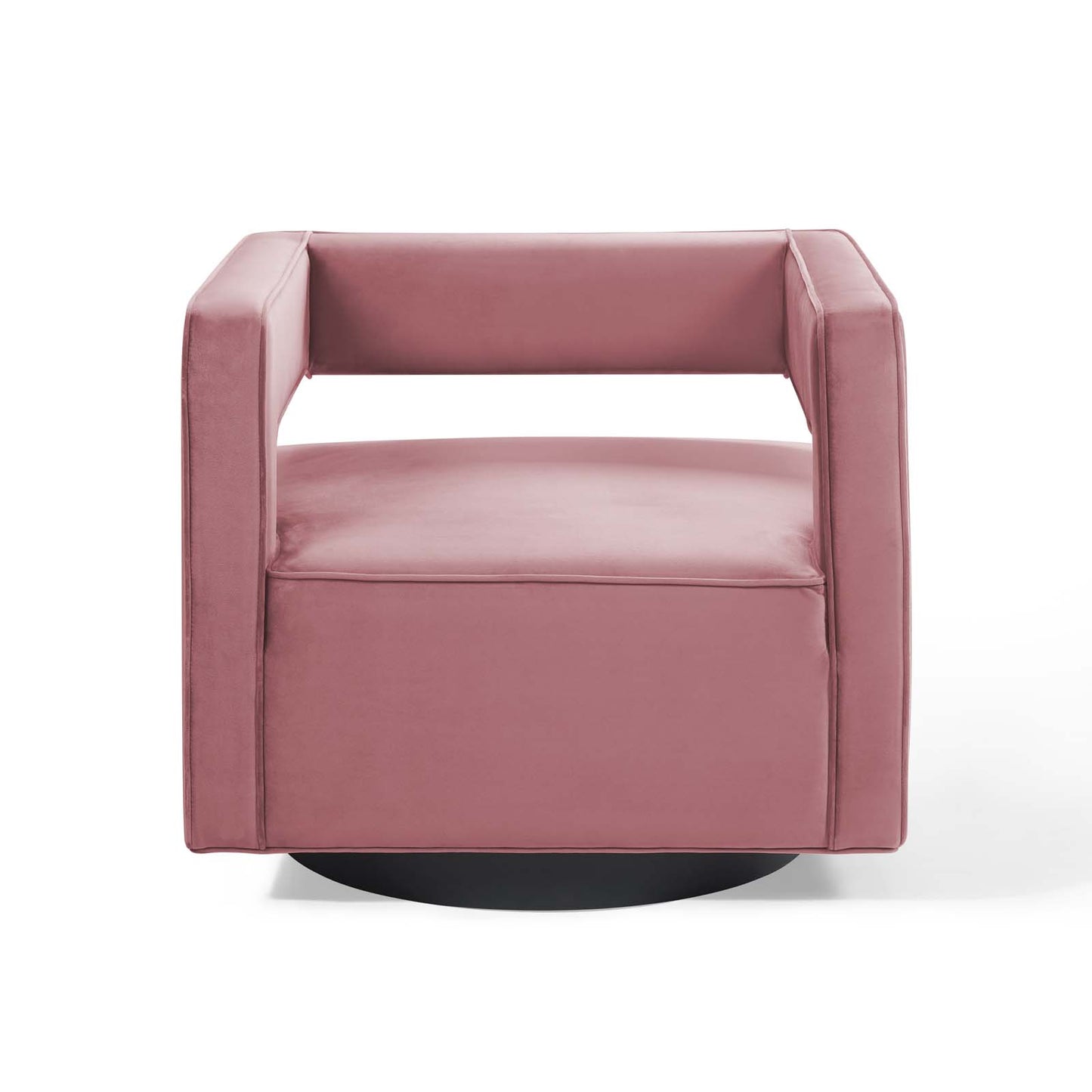 Booth Performance Velvet Performance Velvet Swivel Armchair