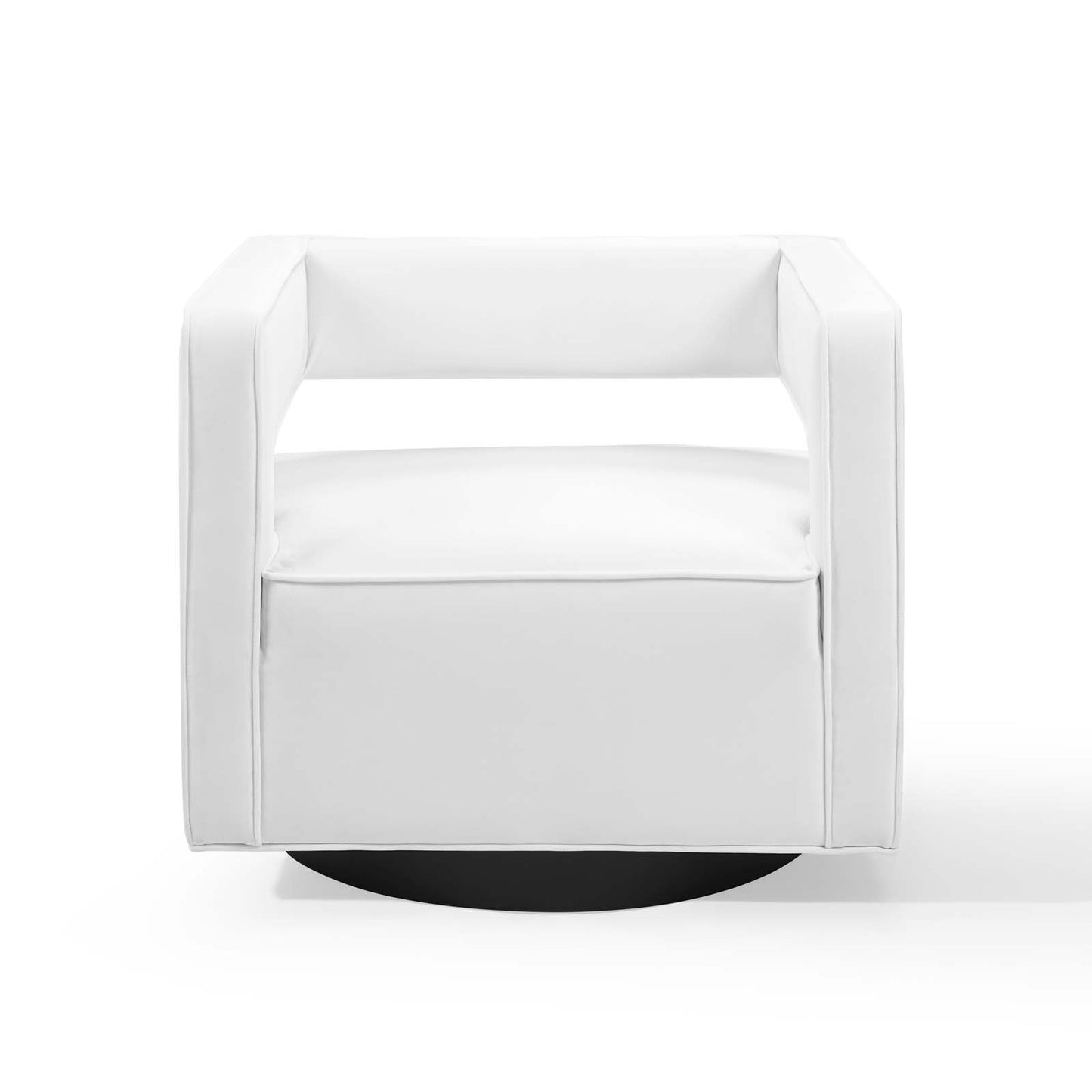 Booth Performance Velvet Performance Velvet Swivel Armchair