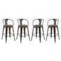 Lot de 4 tabourets de bar Promenade par Modway