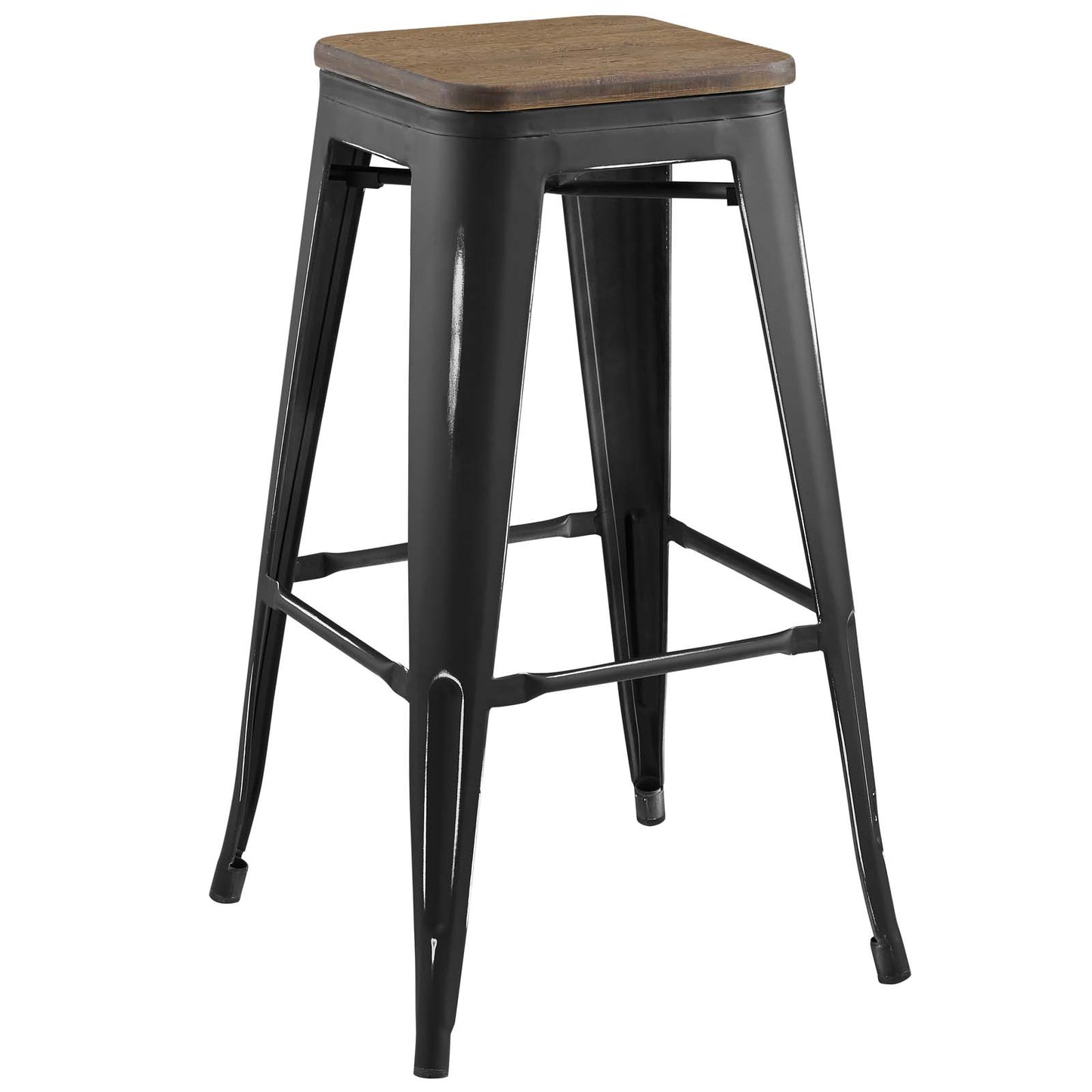 Lot de 2 tabourets de bar Promenade par Modway