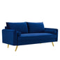 Revive Performance Velvet Sofa