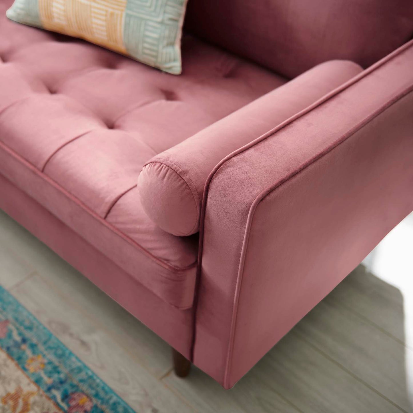 Valour Performance Velvet Loveseat