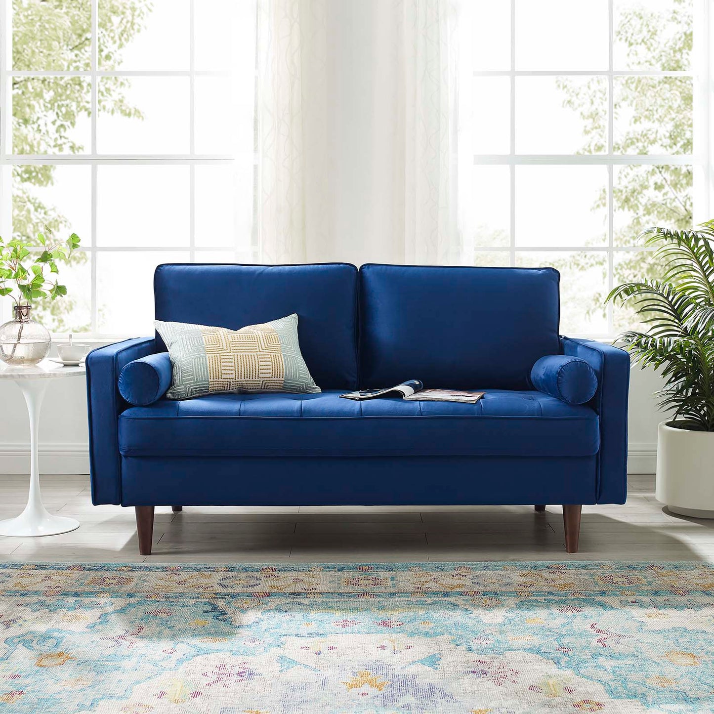 Valour Performance Velvet Loveseat