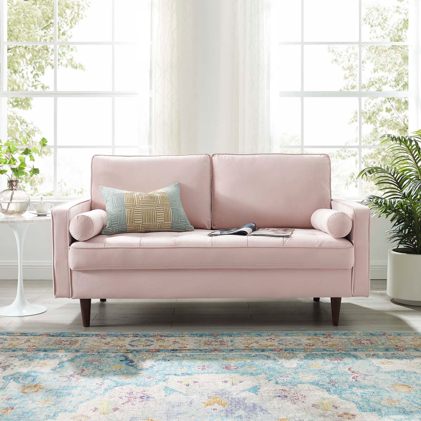 Valour Performance Velvet Loveseat