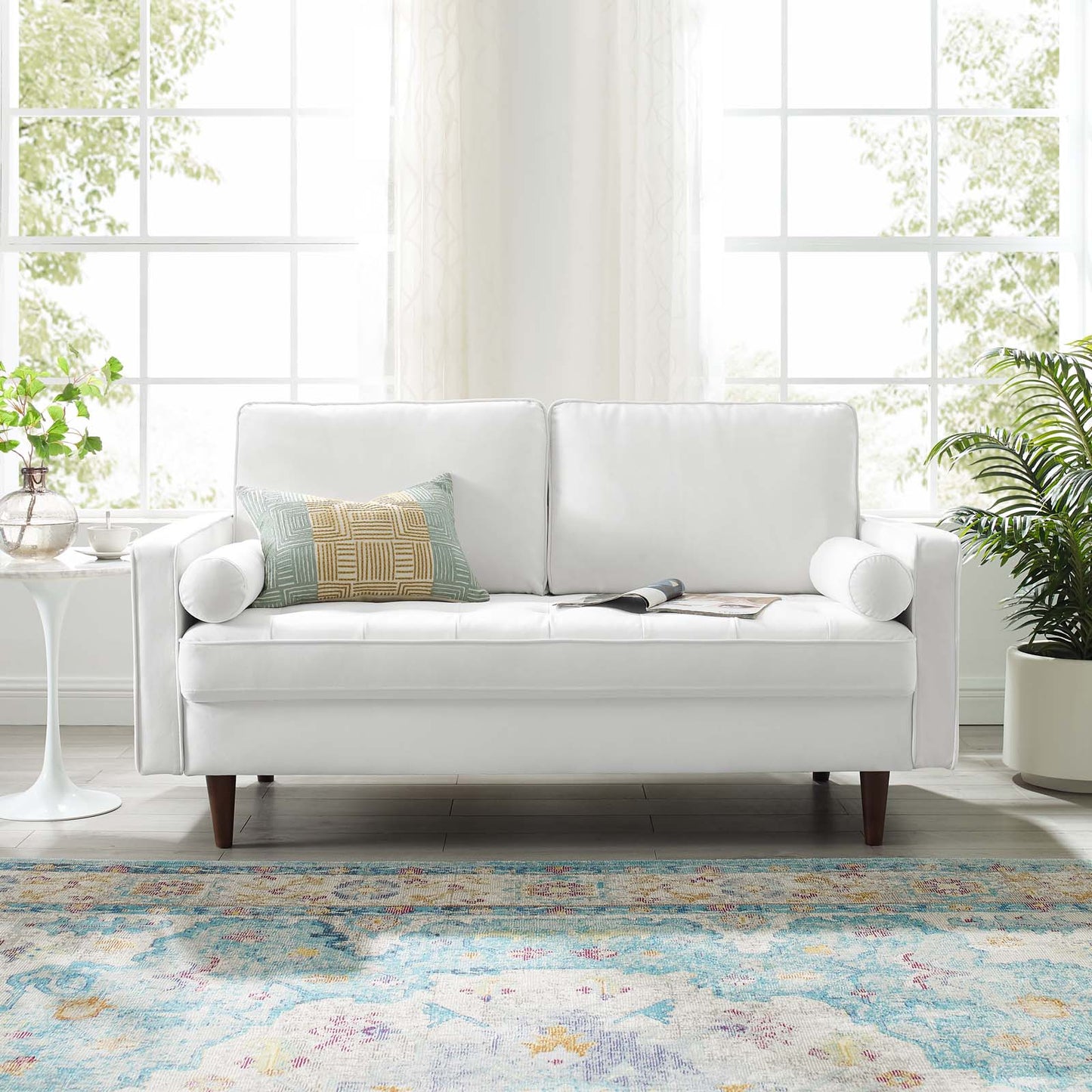 Valour Performance Velvet Loveseat