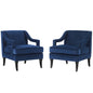 Concur Performance Velvet Living Room Set Set of 2