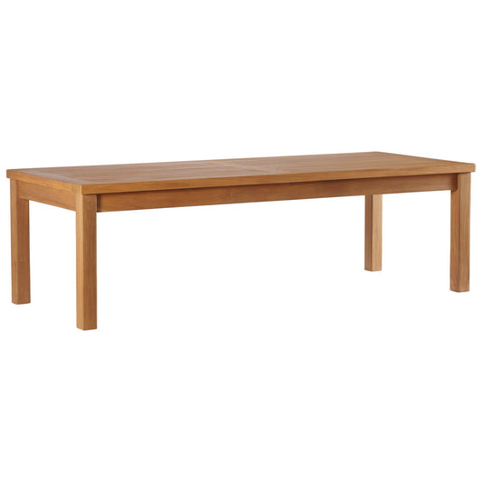 Upland Outdoor Patio Teak Wood Coffee Table