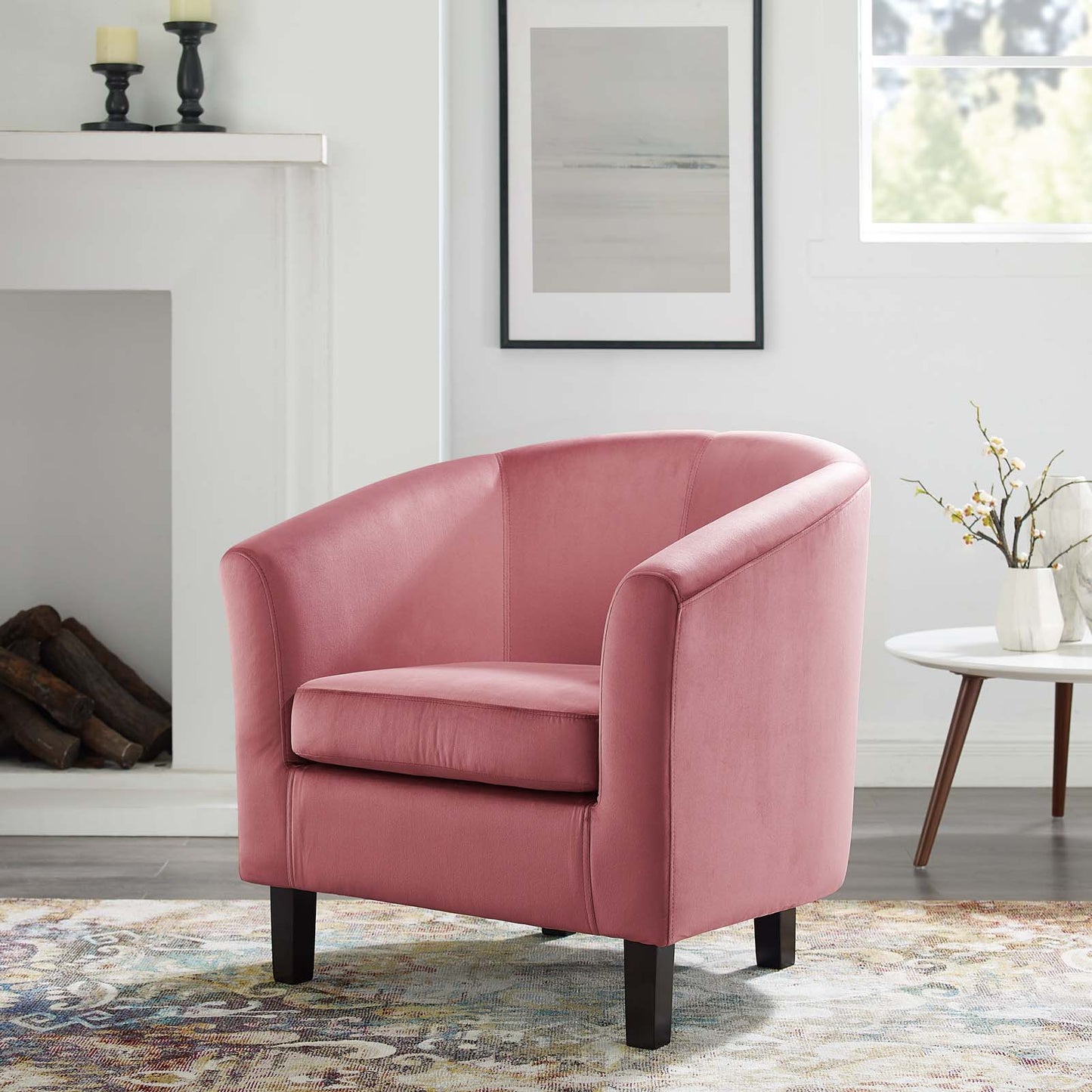 Prospect Performance Velvet Armchair