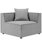 Saybrook Outdoor Patio Upholstered Sectional Sofa Corner Chair