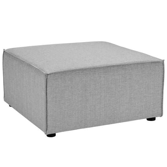 Saybrook Outdoor Patio Upholstered Sectional Sofa Ottoman