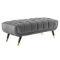 Adept 47.5" Performance Velvet Bench