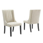 Renew Parsons Fabric Dining Side Chairs Set of 2