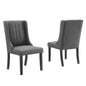 Renew Parsons Fabric Dining Side Chairs Set of 2