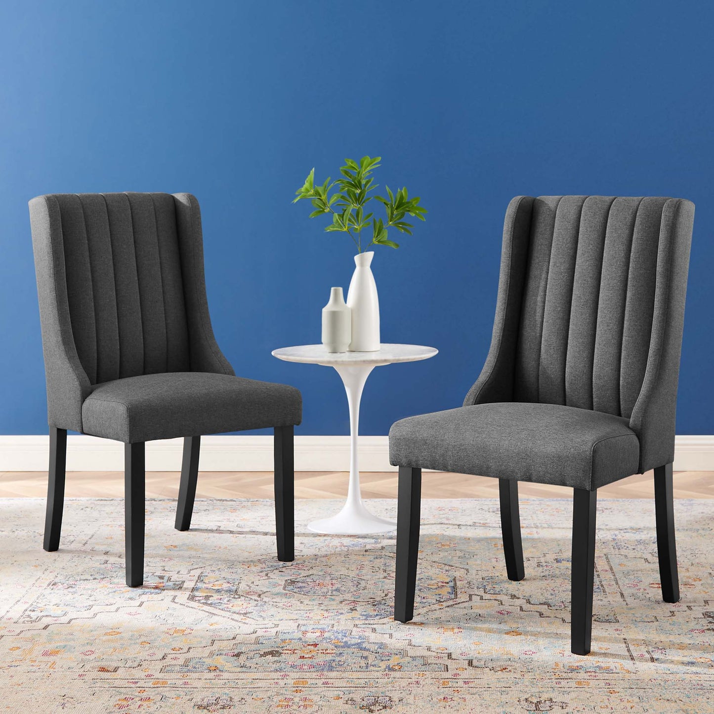 Renew Parsons Fabric Dining Side Chairs Set of 2