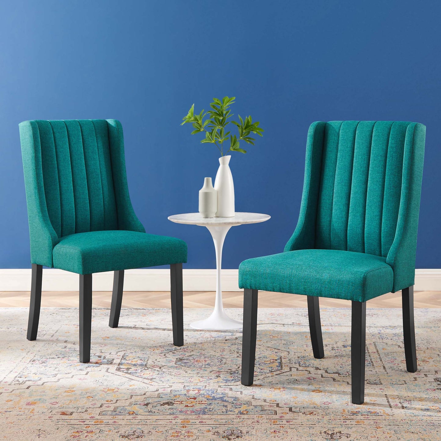 Renew Parsons Fabric Dining Side Chairs Set of 2