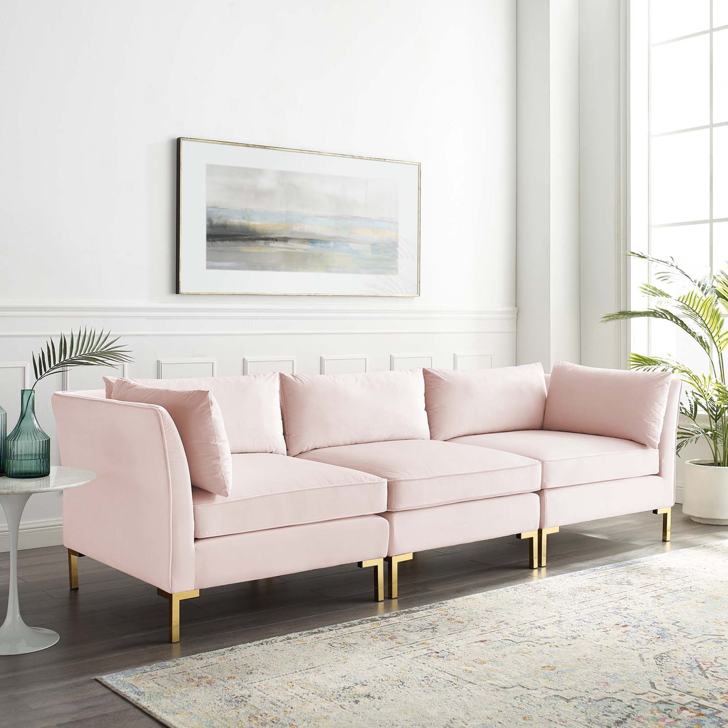 Ardent Performance Velvet Sofa