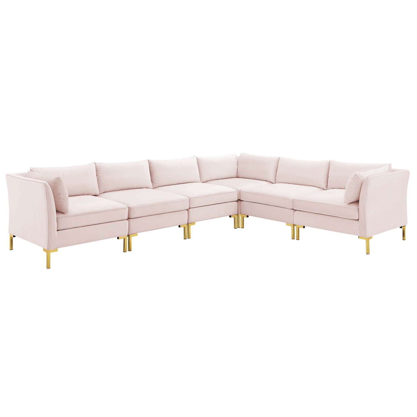 Ardent 6-Piece Performance Velvet Sectional Sofa