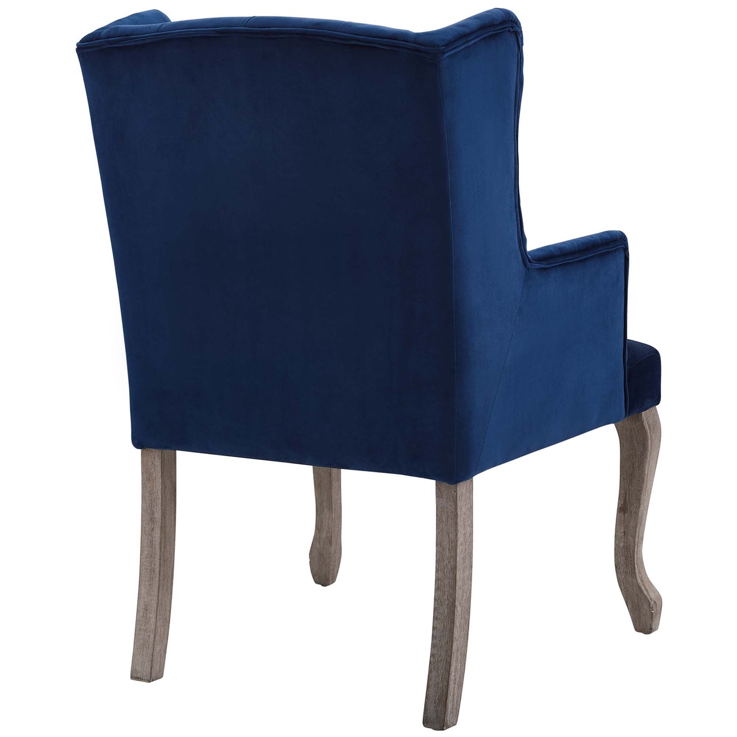 Realm Performance Velvet Armchair Set of 2