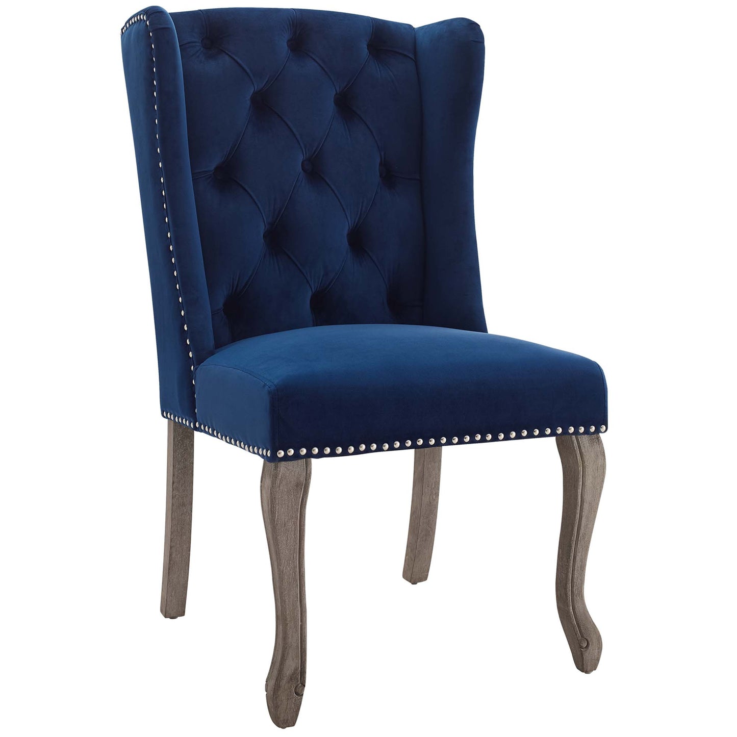 Apprise Performance Velvet Side Chair Set of 2