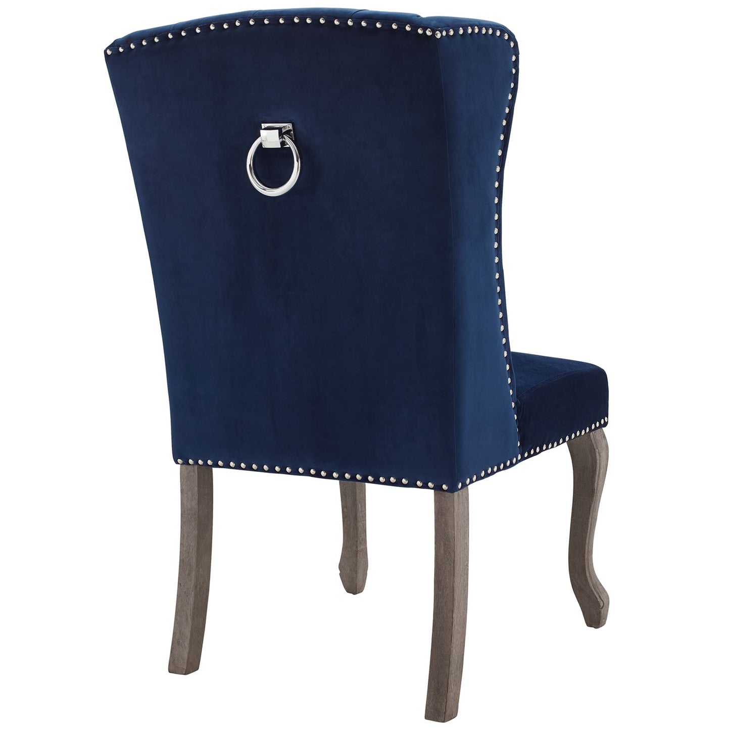 Apprise Performance Velvet Side Chair Set of 2