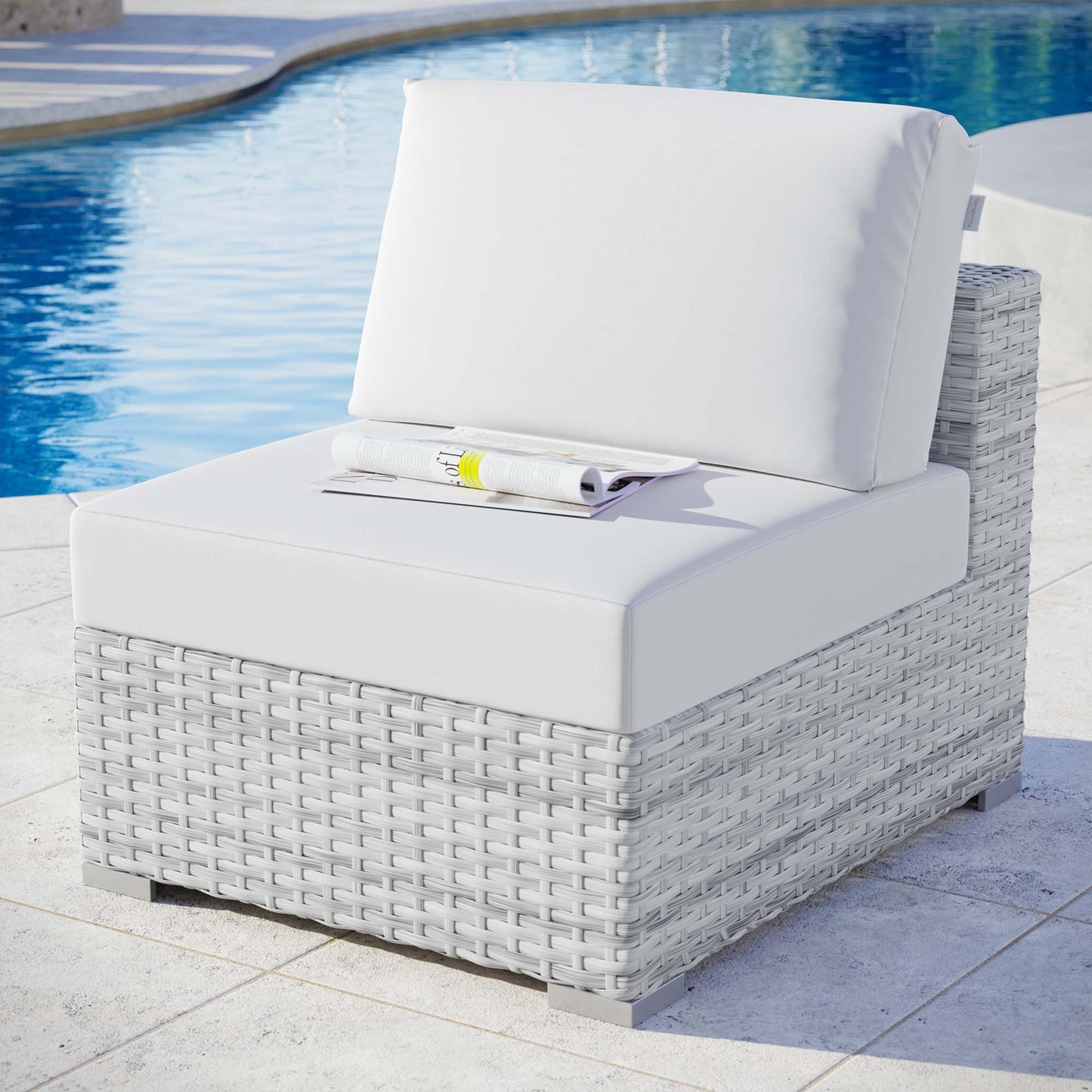 Convene Outdoor Patio Armless Chair