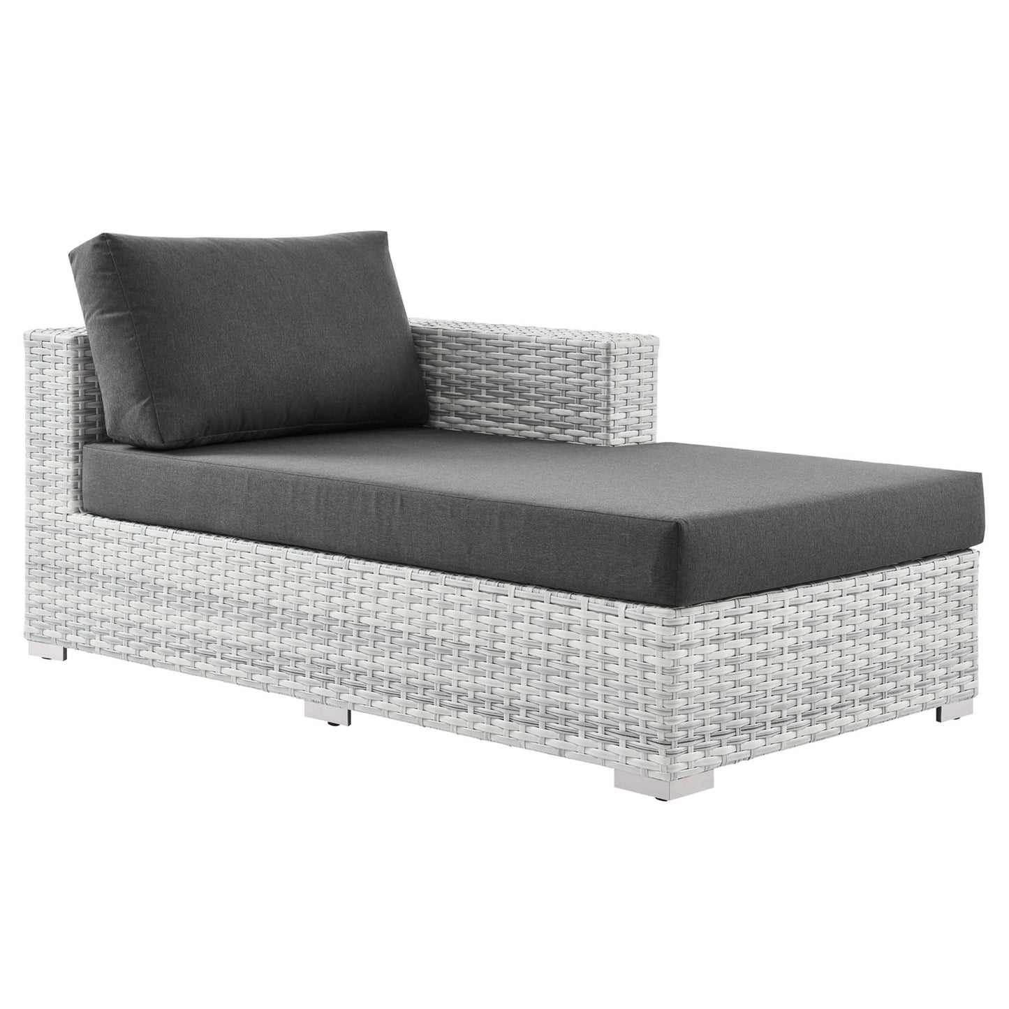 Chaise longue para patio exterior Convene de Modway