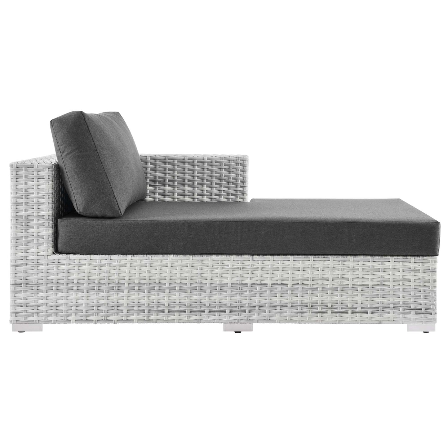 Chaise longue para patio exterior Convene de Modway