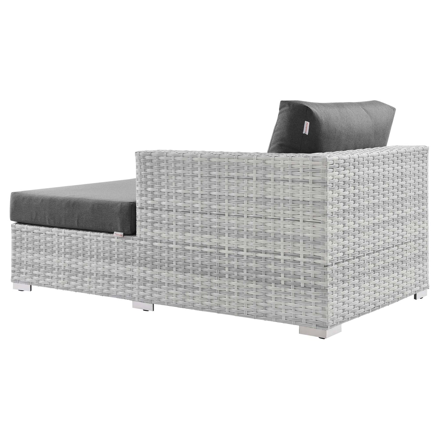 Chaise longue para patio exterior Convene de Modway