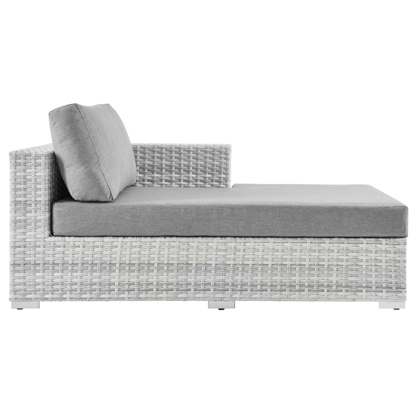 Chaise longue para patio exterior Convene de Modway