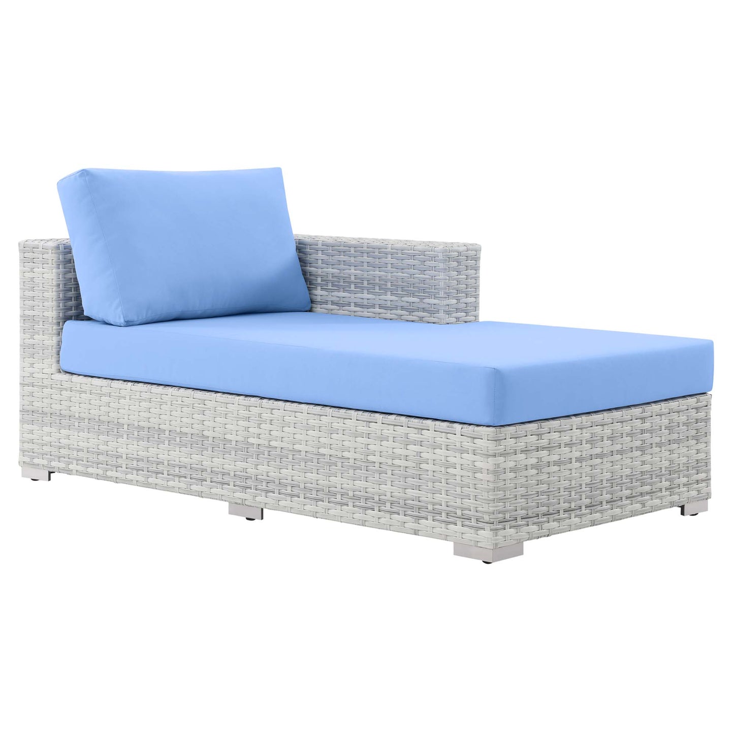 Chaise longue para patio exterior Convene de Modway